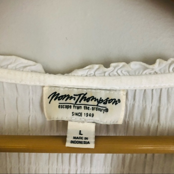 Vintage Boho White Blouse - Picture 7 of 12